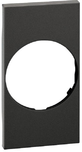 Лицевая панель Legrand BTicino Living Now для 1-м. 2 мод. розетки 220В черный фото Лицевая панель Legrand BTicino Living Now для 1-м. 2 мод. розетки 220В черный картинка